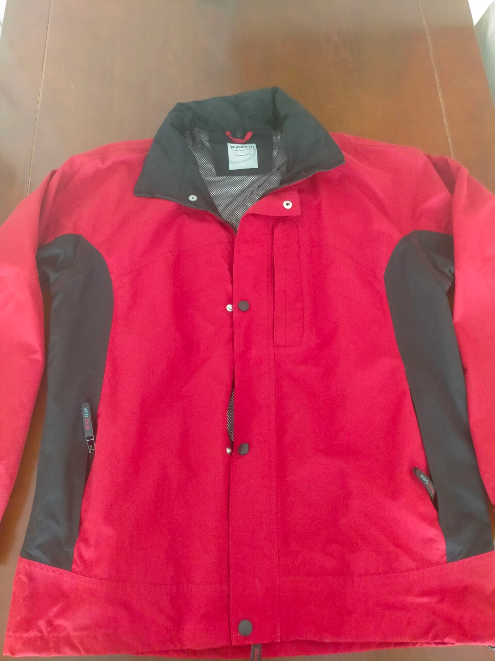 Chaquetón Biaggini Funtional Wear Red &Blue Outdoor Jacket Size L  – photo 11